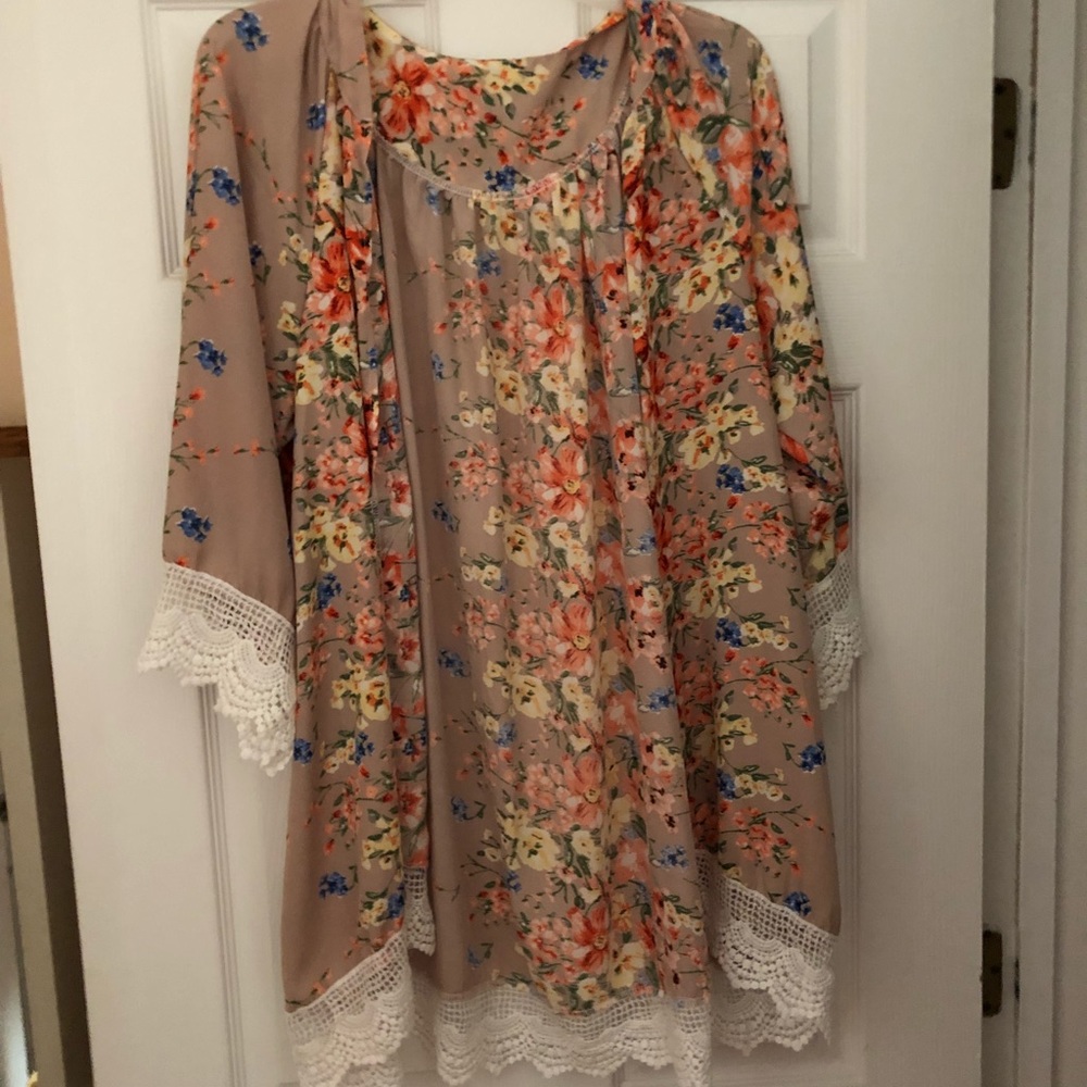 Floral Kimono